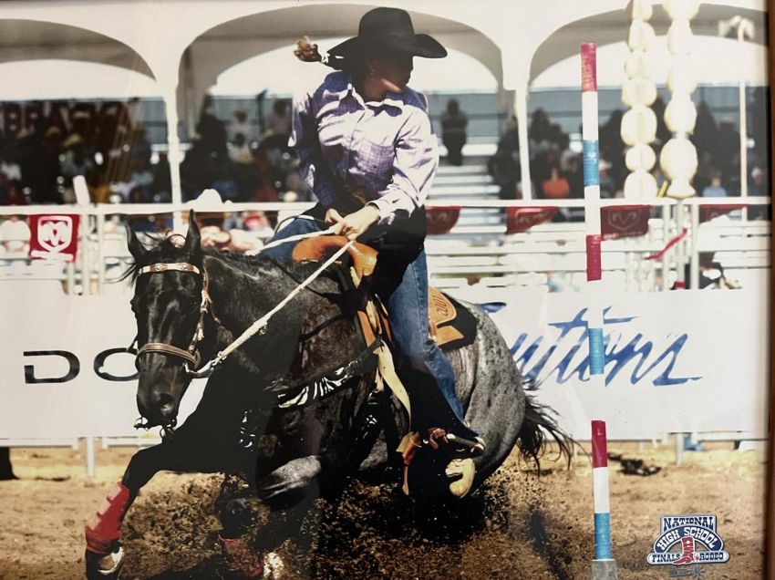 Rodeo in her blood, Buffaloâ€™s Jessica (Painter) Holmes recalls back-to-back pole bending national championships